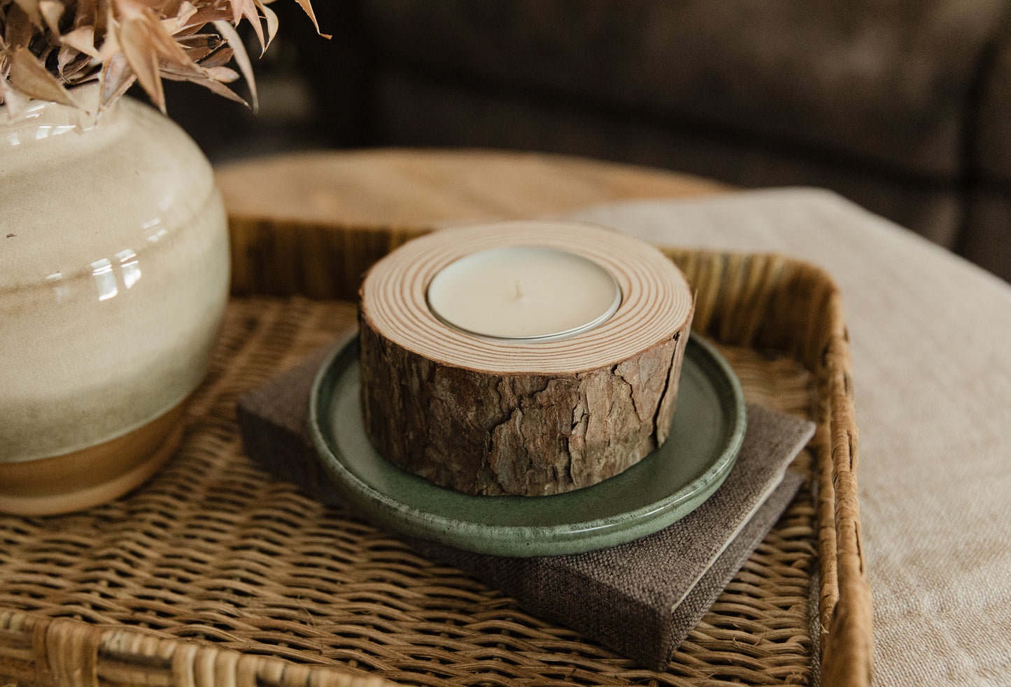 The Rustic Refillable Candle Holder