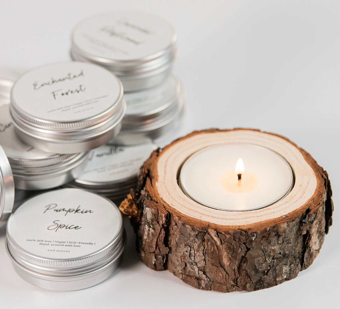 4oz Candle refills for our Rustic Refillable Candle