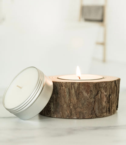 The Rustic Refillable Candle Holder